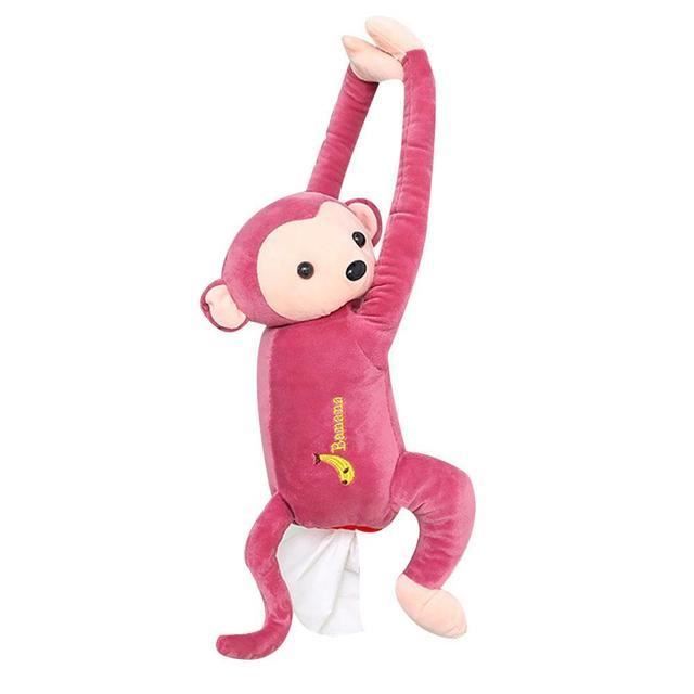 Porte-mouchoirs En Forme De Singe Pour Voiture, Distributeur De