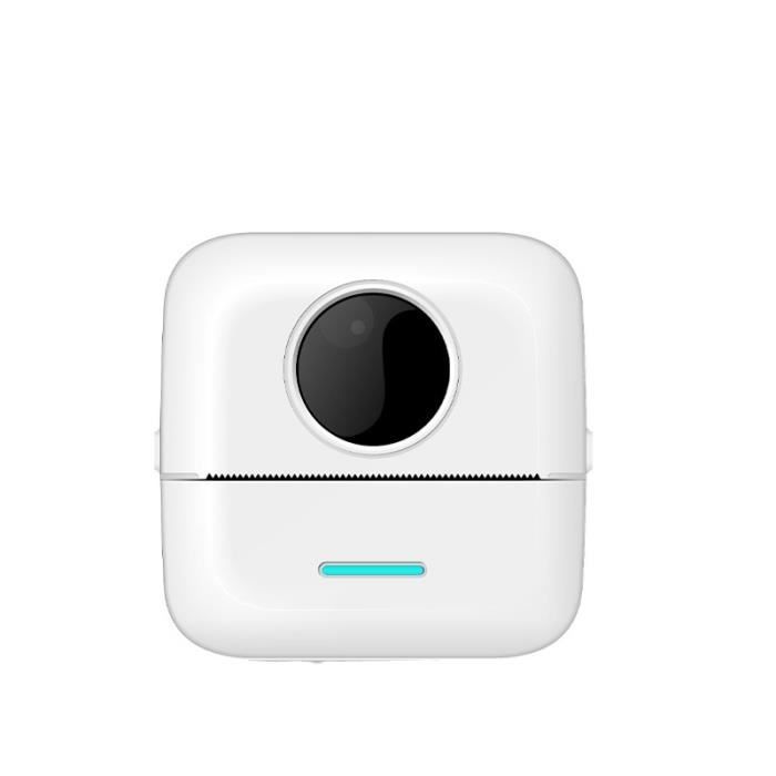 Imprimante thermique - YYV - Mini imprimante Bluetooth - 800 mAh - 200 DPI - 5 rouleaux inclus
