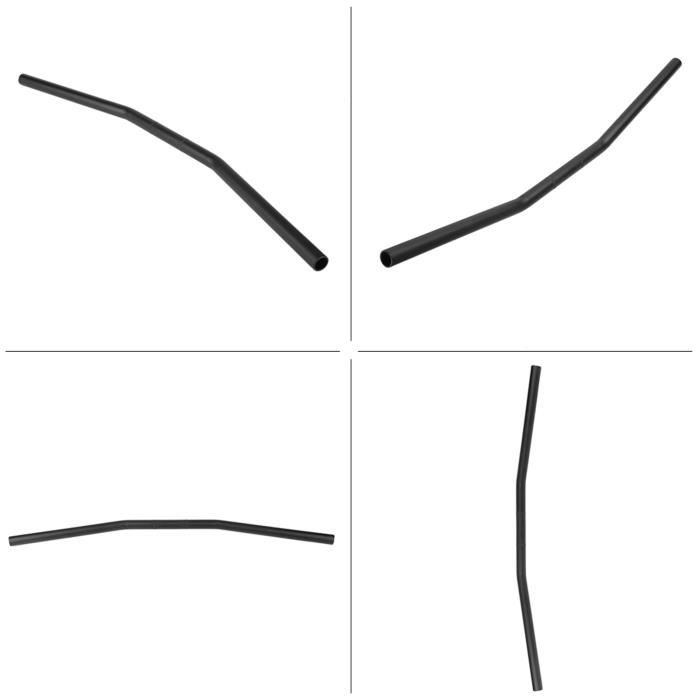 Moto Guidon rétro 22MM Bend Guidon Pro Poignée Barre de Long Manche Moto Guidon rétro 22MM Bend Guidon Pro Poignée Barre de Long Manche