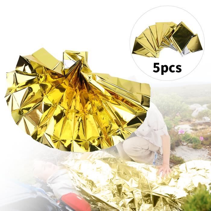 Pack De 4 Couvertures De Survie Spatiales Olive Drab - Réfléchissantes, Imperméables, Légères