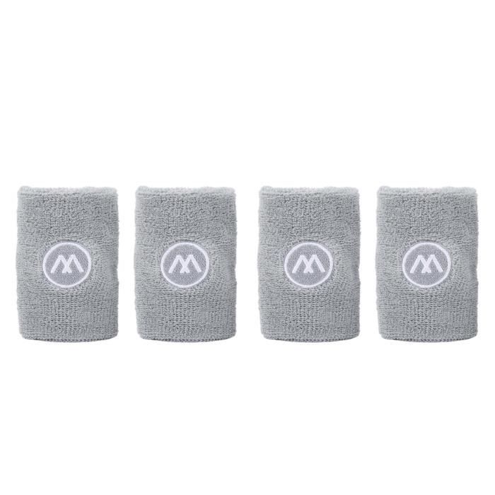 Lot de 6 bandeaux de transpiration pour poignet - Élastiques Lot de 6 bandeaux de transpiration pour poignet - Élastiques