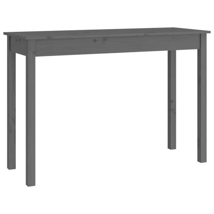 Table console 110x40x74 cm Bois massif de pin