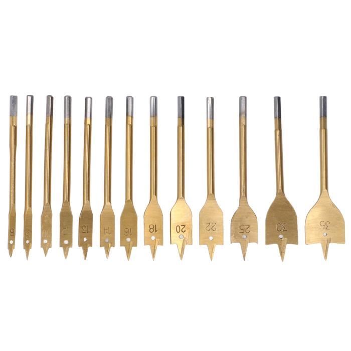 Foret Ennuyeux à Bêche, Forets à Bois Plats En Acier à Haute Teneur En