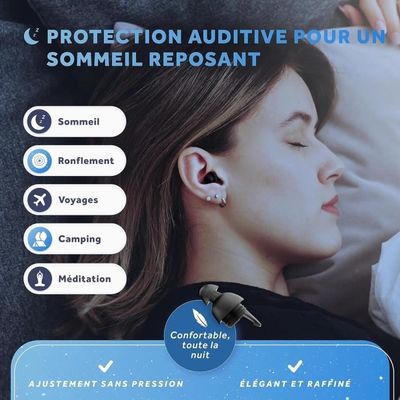 Sleep+ Bouchon D'Oreille De Protection Auditive Pour Le Sommeil – Atténue  Le Bruit Et Les Ronflements – Idéal Pour Un Somm[u1961] - Cdiscount  Bricolage