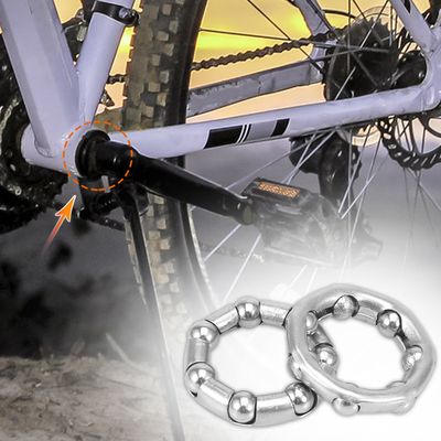 Lot De 4 Cages à Billes Vélo – 37 Mm, 20 Billes, Acier, Diamètre Int. 27,5 Mm, Pour Pédalier, Roue, Direction
