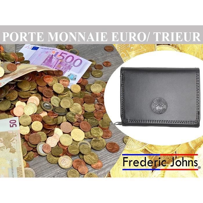 Porte monnaie trieur + compartiment billets - porte monnaie euro