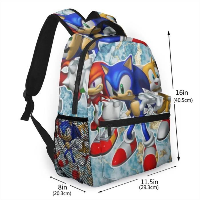 Sonic Th Hdghog - Sac à dos Fashion Spd au millur prix