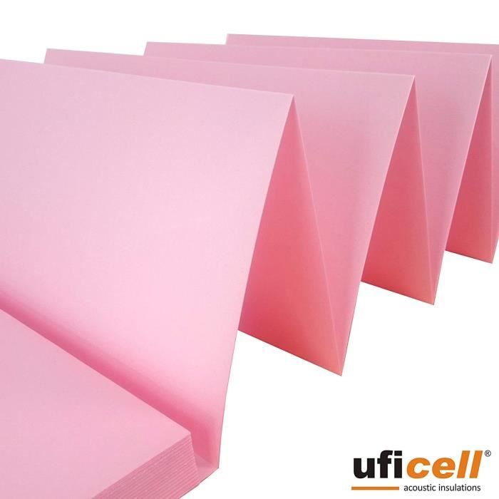 Uficell XPSQuick PLUS Plaque de souscouche pour isolation phonique de 25,2 m², idéal pour