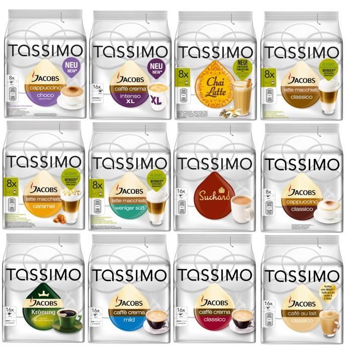 Tassimo - Dosette Tassimo TASSIMO Capuccino - Dosettes, supports - Rue du  Commerce