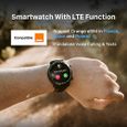 TicWatch Pro 3 LTE Montre connectée, Wear OS by Google, Qualcomm Snapdragon Wear 4100 Plateforme, suivi du sommeil de la fréquence-2