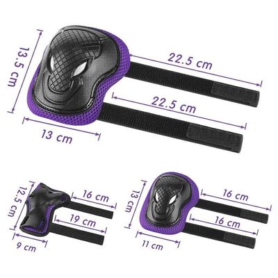 Set Coudières Et Genouillères Enfant Justice Sport - Protection Vélo Skate - 5 Ans +