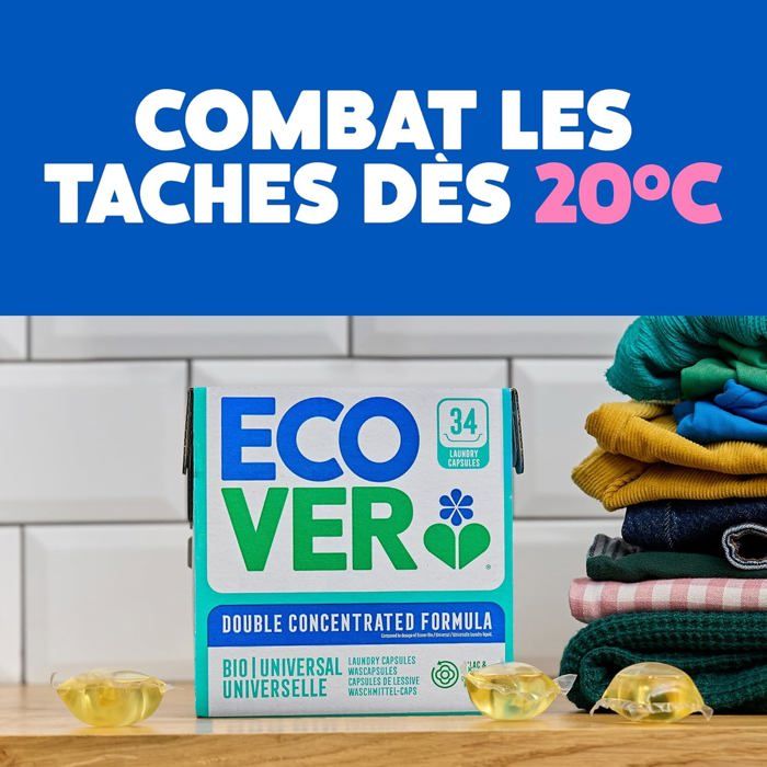 Lessive Capsules Universelle, Lessive liquide en Capsule, Combat les ...