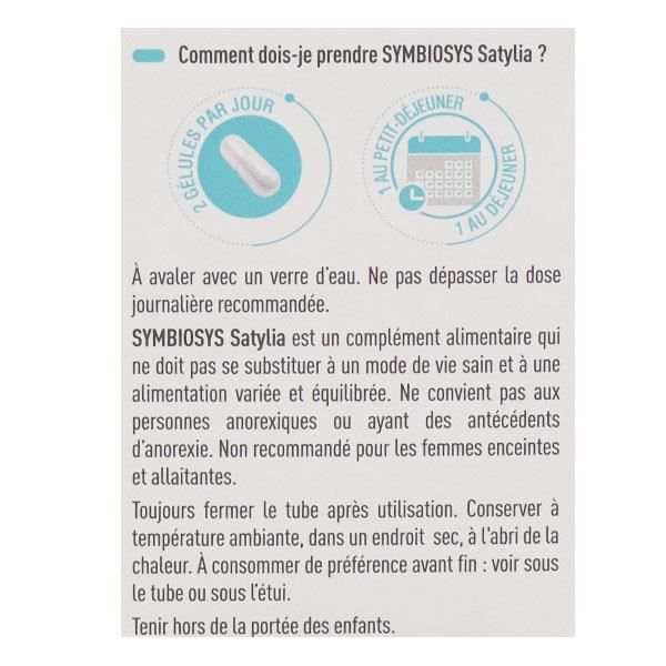 SATYLIA Par Symbiosys - Complément Alimentaire Minceur 60 Gélules - Neuf