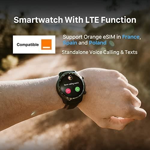 TicWatch Pro 3 LTE Montre connectée, Wear OS by Google, Qualcomm Snapdragon  Wear 4100 Plateforme, suivi du sommeil de la fréquence - Cdiscount  Téléphonie