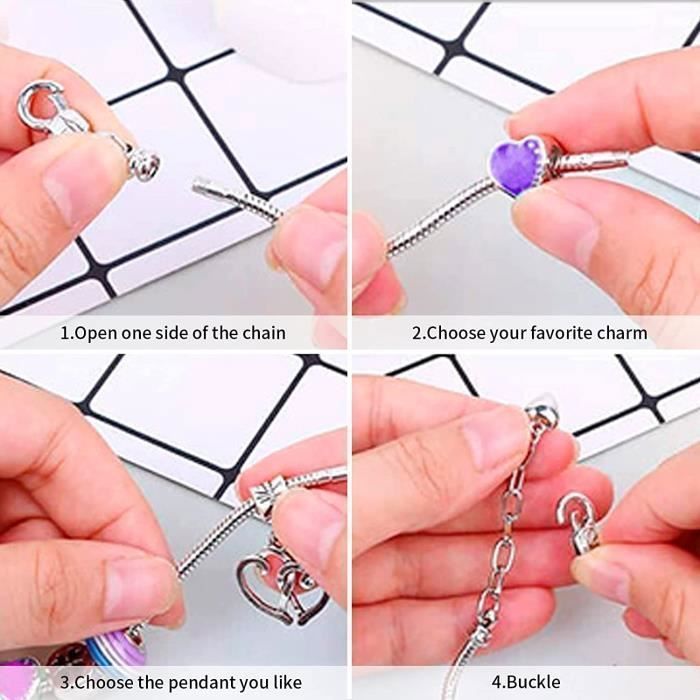 Kit DIY Bracelets Brésiliens D'amitié Pour Filles - 110 Pièces, Coton Coloré