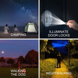 Lampe LED Automatique Pour Trou De Serrure - Capteur De Mouvement Et Lumière, Sans Fil, Piles AA (non Fournies) - 7