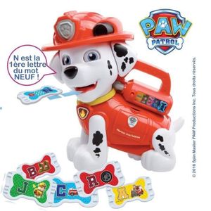Pat-patrouille Lot De 3 Peluches de noel Stella, Marcus et Chase