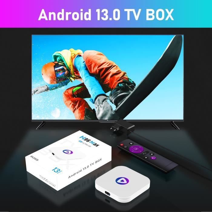 Box tv android 13 - Cdiscount