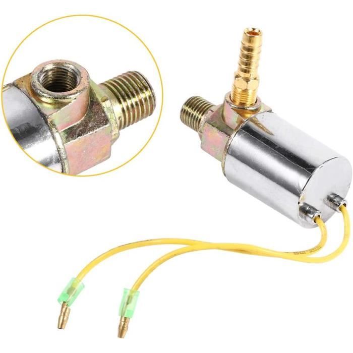 HURRISE Électrovanne de klaxon à air 12v 1/4 Air Horn Solenoid Valve