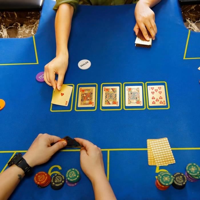 Jeu de Cartes or étanches en Plastique Poker » Cartes Sensations Jeu de Cartes or étanches en Plastique Poker » Cartes Sensations