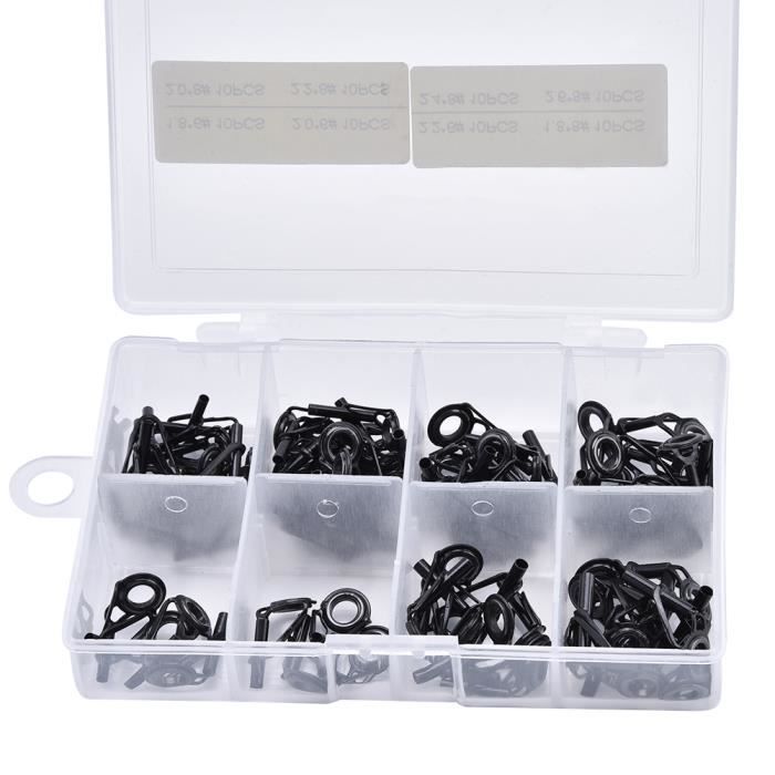 Anneau De Guidage Pour Canne à Pêche 5 Mm - Cadre Acier Inoxydable, Céramique, Pour Réparation Et Montage