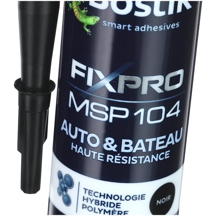 Mastic colle BOSTIK Flexpro pu 811, 300 ml noir