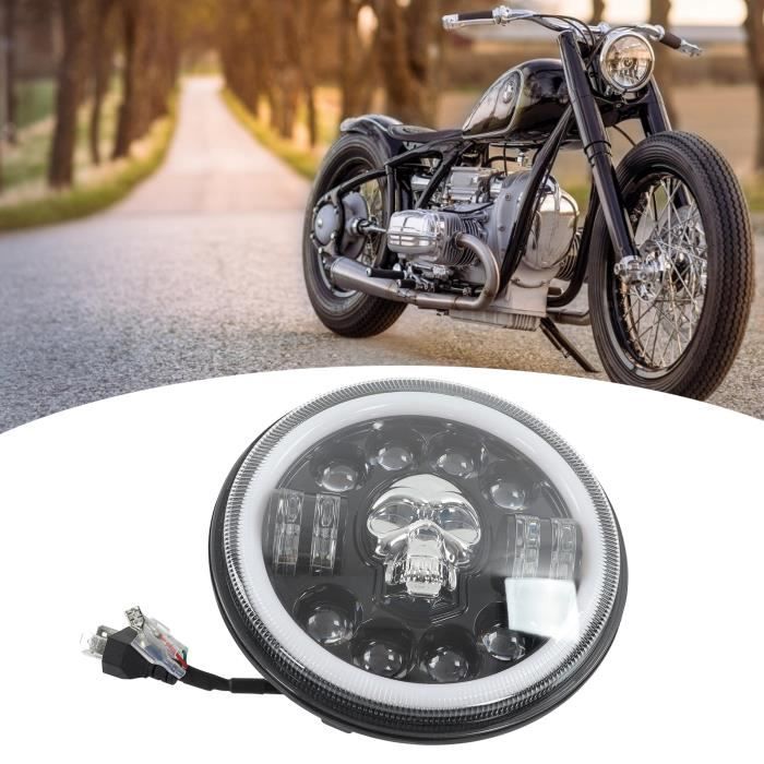Plaque phare tete fourche noir ktm universel adaptable moto trail enduro  mecaboite  - Cdiscount Auto