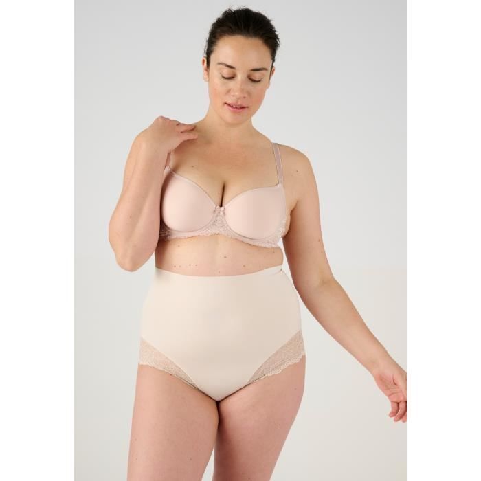 Gaine culotte Damart Culotte maintien modere Perfect Fit by Damart Beige Poudre Beige poudre Cdiscount Pret a Porter
