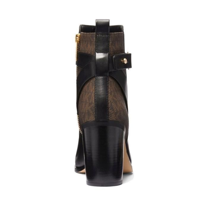 Michael kors heeled booties clearance