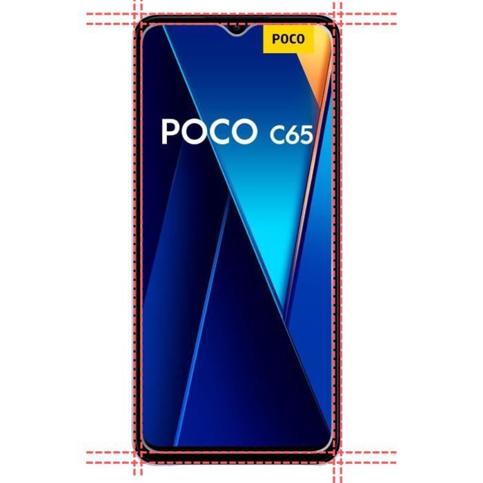 Verre Trempé pour Xiaomi Poco C65 [Pack 2] Film Vitre Protection Ecran  Phonillico® - Cdiscount Téléphonie