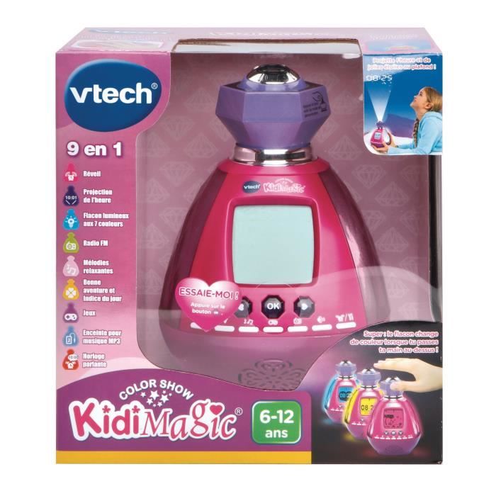 VTECH - Kidimagic Color Show Rose - Réveil Enfant - Cdiscount Jeux
