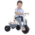 SMOBY - Tricycle évolutif pour bébé Be Fun Confort - Structure métal - Bleu-5