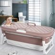 Color : Blue, Size : 108 * 52 * 80cm Baignoires sur pieds Bidets Baignoire Pliante Simple Baril Adulte de Bain de Bain Baignoire Gonflable Libre de m/énage Bain disolation /épais et Durable
