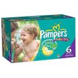 Pampers - 208 couches bébé Taille 6 baby dry-0