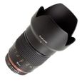 Objectif grand angle - SAMYANG - 35mm f1.4 - Monture Pentax - Ouverture F/1.4 - Poids 690g-0