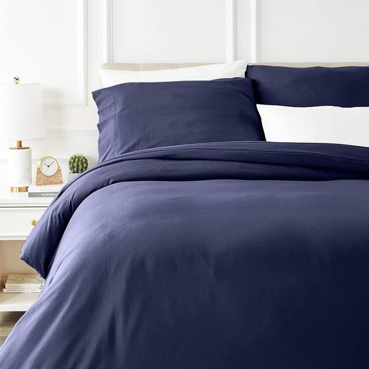 65 x 65 cm Basics Parure de lit 100 % coton 200 x 200 cm Noir 