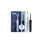 Brosse à dents électrique - Oral-B - Vitality Pro D103 Duo - 3 modes - Timer intégré - Batterie rechargeable