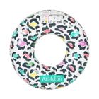 BRAND Bouée Gonflable Ronde - Air My Fun - Léopard ø120cm - Piscine & Plage - Ultra Confort