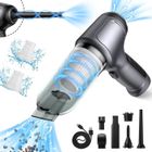 BLEOSAN Aspirateur Voiture Portable 12000PA Mini Aspirateur sans Fil Multifonctionnel Puissant pour Maison Auto Bureau Poils d'animaux