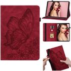 NOBRAND Lenovo Tab M10 PLUS TB-X606F 10.3" Coque,Tablette Folio Stand Case Cover Housse étui de Protection avec Carte de Slot,rouge