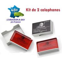 ®cBOX Kit de 2 boîtes Colophane Rosin Bow pour Violon Alto Violoncelle