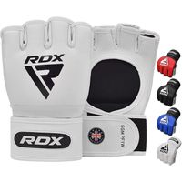 Gants MMA RDX, gants UFC pour le grappling, gants de boxe pour sparring, gants de combat en cage, blanc