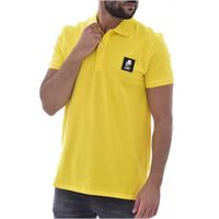 Polo Homme - Karl Lagerfeld - Jaune - Manches courtes - Logo patché