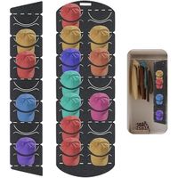 Lot De 2 Range Cap, Range Casquette Mural, Portant A