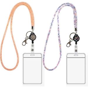 Lot De 4 Cordons Rétractables Robustes – PU Et Inox, 22,5 Cm Extensible Jusqu’à 120 Cm, Avec Mousqueton Pour Clés Et Outils