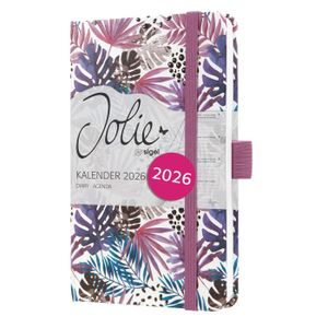Agenda 2026 - 1 Jour Par Page, Format A5, Couleur Violet - Organisation Personnelle Ou Professionnelle