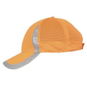 CASQUE - ANTI-BRUIT Orange - Casquette de Baseball haute visibilité pour hommes, Chapeau de protection, Style Baseball, Vêtements