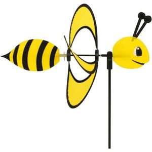 GIROUETTE - CADRAN Girouette - Little Magic Bee - résiste aux UV et aux intempéries - Ø28cm, Motif: 35x13cm, Hauteur Totale: 85cm - INCL. Tige [633]