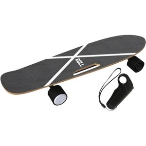 SKATEBOARD - LONGBOARD Skateboard électrique Xroll - Noir - 4 roues - Gli