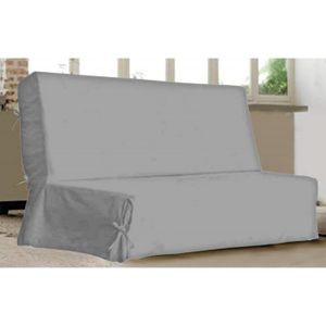 Housse clic clac 130x190 matelassée Naturel - Cdiscount Maison